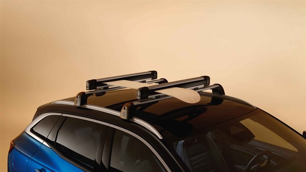 Transport rack for ski boots or snowboard of renault austral