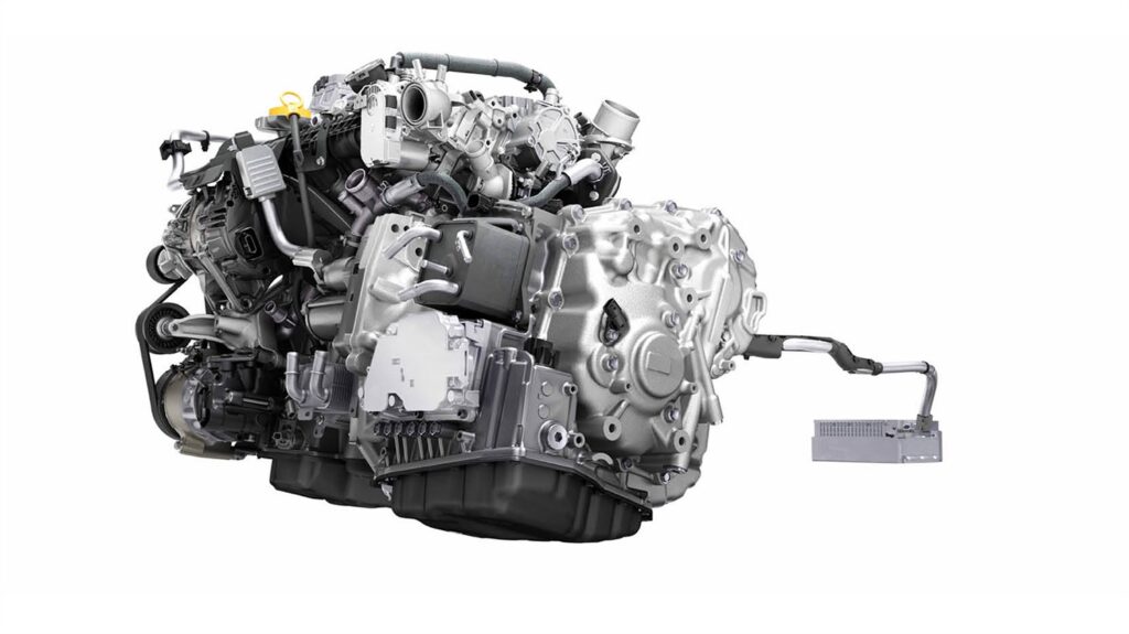 engine of renault austral mild hybrid image