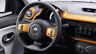 the inside of a renault twingo